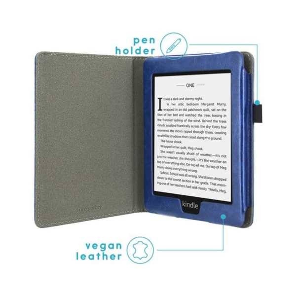 Étui Kindle Paperwhite 4 Bleu